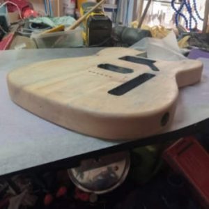 repainting guitars