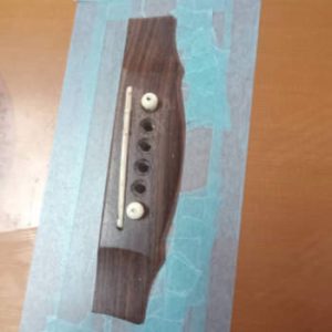 repair acoustic guitar after bridge repair
